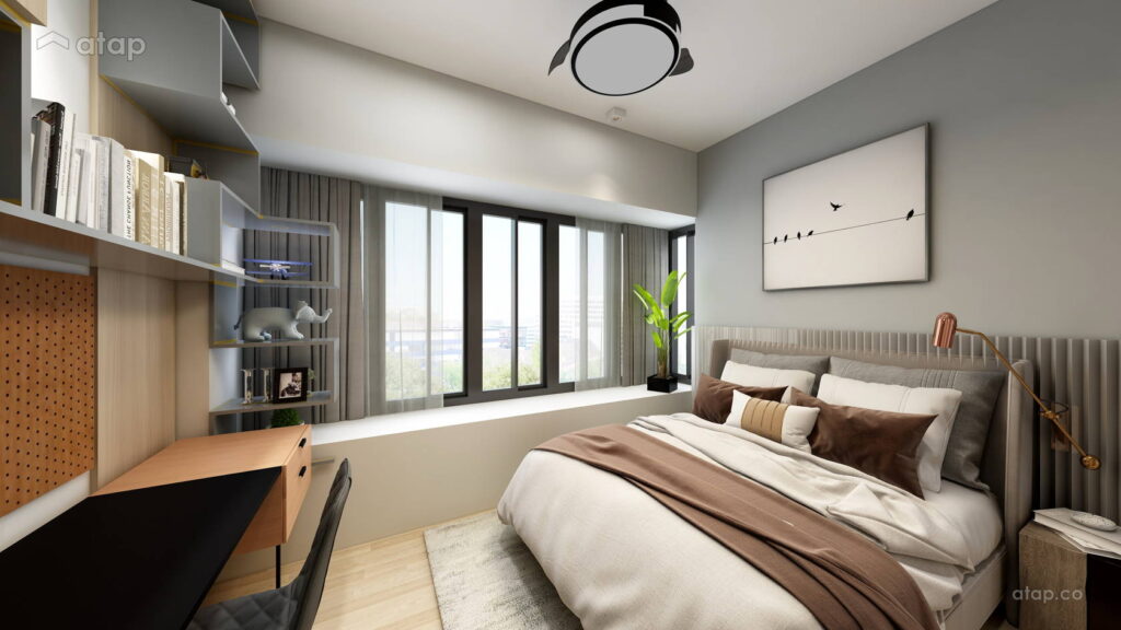 condo bedroom interior design Singapore